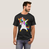 ダビングUnicorn - Unicorn Dab - Unicorn Gift Tシャツ (正面フル)