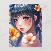 ダフかわいらしィルの女の子 | 保Touch ポストカード (正面)