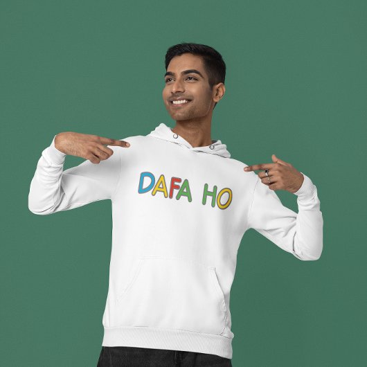 ダファホデシ発現インディアン |取得失ったおもしろい スウェットシャツ