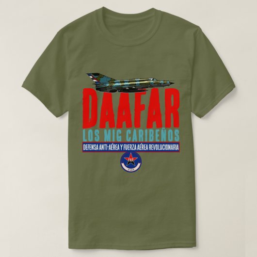 ダファルカリブのミグ Tシャツ (デザイン正面)