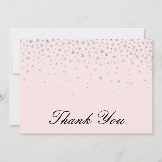 ダファンシーイエレガントヤモンド書 サンキューカード (正面)