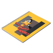 ダフィー・ダック™「ここは誰が責任者だ」 ノートブック (左側)