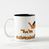 ダフィー・ダック™戦い準備 ツートーンマグカップ (左)