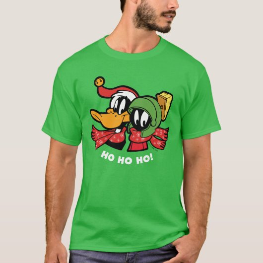 ダフィー・ダック™ & MARVIN MARTIAN™ 「ホホホホ！」 Tシャツ (正面)