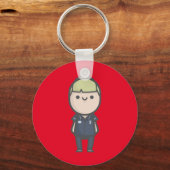 ダフィー – 雑種 キーホルダー (正面)