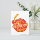 ダフィーDUCK™ロサンゼルスファイアバードのロゴ ポストカード (スタンド正面)