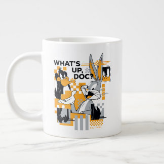 ダフィーDUCK™ & BUGSバニー™グリッチ ジャンボコーヒーマグカップ