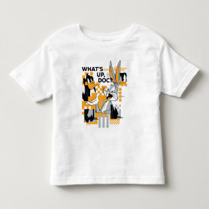 ダフィーDUCK™ & BUGSバニー™グリッチ トドラーTシャツ