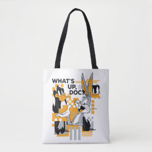 ダフィーDUCK™ & BUGSバニー™グリッチ トートバッグ