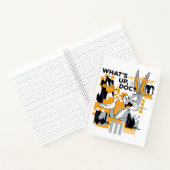 ダフィーDUCK™ & BUGSバニー™グリッチ ノートブック (内部)