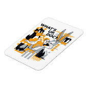 ダフィーDUCK™ & BUGSバニー™グリッチ マグネット (左側)