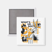 ダフィーDUCK™ & BUGSバニー™グリッチ マグネット (正面/裏面)