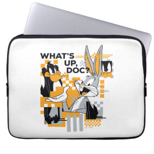 ダフィーDUCK™ & BUGSバニー™グリッチ ラップトップスリーブ