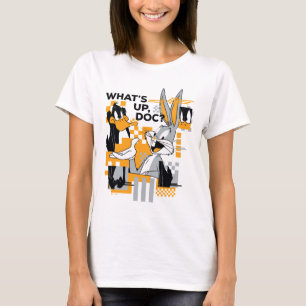 ダフィーDUCK™ & BUGSバニー™グリッチ Tシャツ