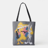 ダフィーDUCK™ & BUGS BUNNY™ "あなたは卑劣" トートバッグ (裏面)