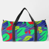 ダフェルバッグモダン、ア数々のカラークラシックデザイン ダッフルバッグ (裏面)