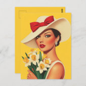 ダフエレガントィルの女性 ポストカード (正面/裏面)