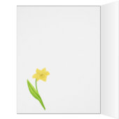 ダフォジルとチューリップカード (内側(左))