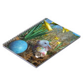 ダフォジルとブルーイースター卵 ノートブック (左側)