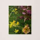 ダフォジルとレンテンバラカラフルフローラ ジグソーパズル (縦)