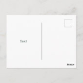 ダフォジルの愛らしいアヒル春 ポストカード (裏面)