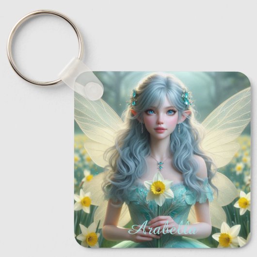ダフォジルの美しいマーチの妖精 キーホルダー (正面)