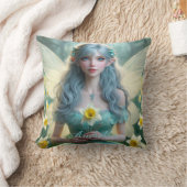 ダフォジルの美しいマーチの妖精 クッション (ブランケット)