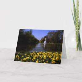 ダフォジルスセントジェームズパークロンドン サンキューカード