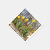 ダフォジルズアットイースター紙ナプキンス スタンダードカクテルナプキン (角)