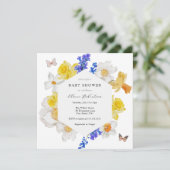 ダフォジル春の花ベビーシャワー 招待状 (スタンド正面)