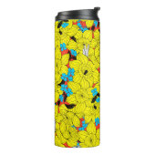 ダフォジル春花柄 タンブラー (回転左)