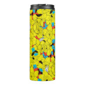 ダフォジル春花柄 タンブラー (裏面)