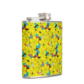 ダフォジル春花柄 フラスク (右)