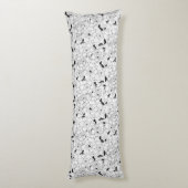 ダフォジル春花柄 ボディピロー (裏面 (縦))