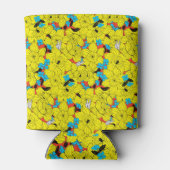 ダフォジル春花柄 缶クーラー (裏面)