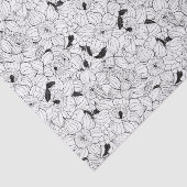 ダフォジル春花柄 薄葉紙 (詳細)