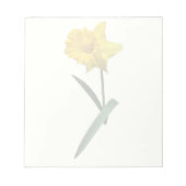 ダフォディルなびく日 ノートパッド (正面)