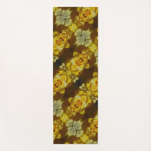 ダフォディルイカットトゥーポーフ ヨガマット (正面)