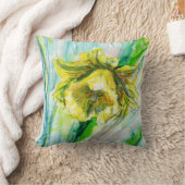 ダフォディルバイアレクサンドラ調理師 クッション (ブランケット)