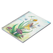 ダフォディルフェアリーファンタジーアート ノートブック (左側)