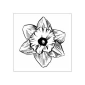 ダフォディルブロッサム春花 ラバースタンプ (インプリント)