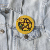 ダフォ賛美ディル星形五角形オスタラアート 缶バッジ (インサイチュ)