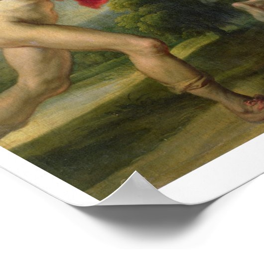 ダフネとアポロ(油) ポスター (角)