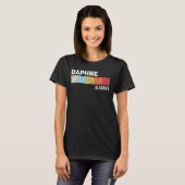 ダフネアラバマ州のプライドルーツホームタウン先住民 Tシャツ (正面フル)