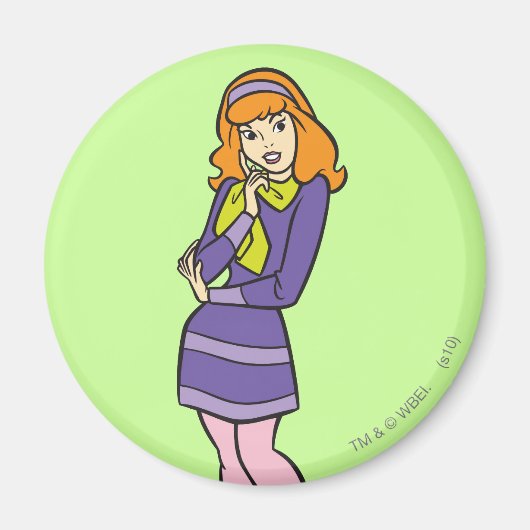 ダフネ疑問に思ス マグネット (正面)