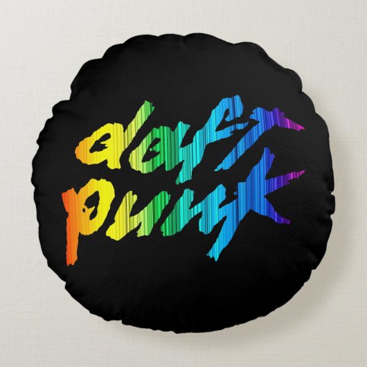 ダフパンク ラウンドクッション (正面)