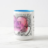 ダフヨミ母の日 ツートーンマグカップ (中央)