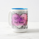 ダフヨミ母の日 ツートーンマグカップ (正面左)