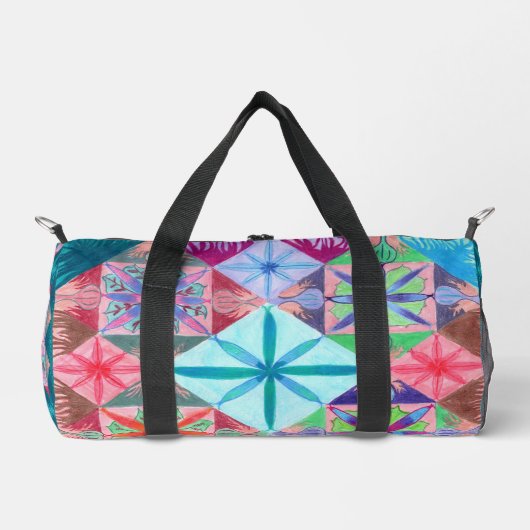 ダフルオリジナルとC/Mをバッグに入れる ダッフルバッグ (正面)