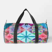 ダフルオリジナルとC/Mをバッグに入れる ダッフルバッグ (裏面)